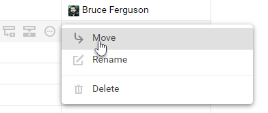 Move department in Pyrus Org chart
