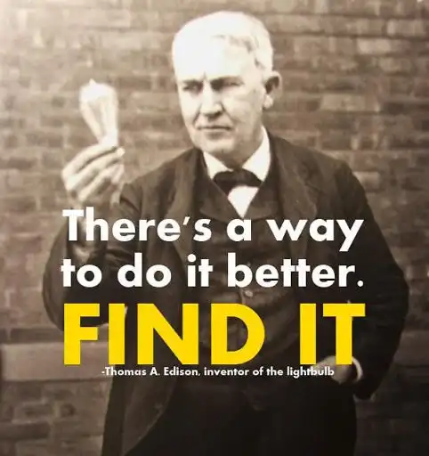 Thomas Edison quote