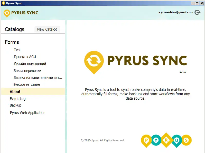 pyrussync