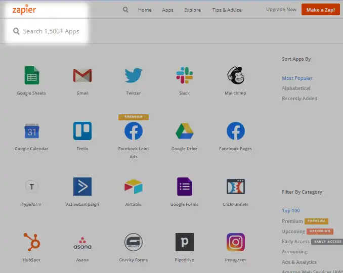 Фото 2: настройка интеграции Zapier и Payrus