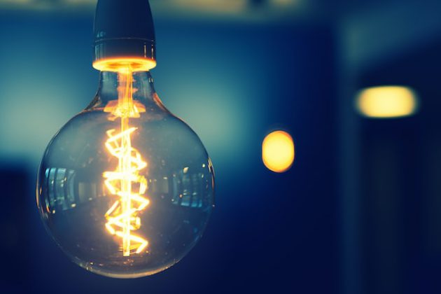 lightbulb symbolizing inspiration
