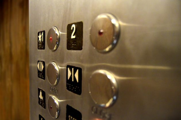 elevator buttons represent elevator pitch