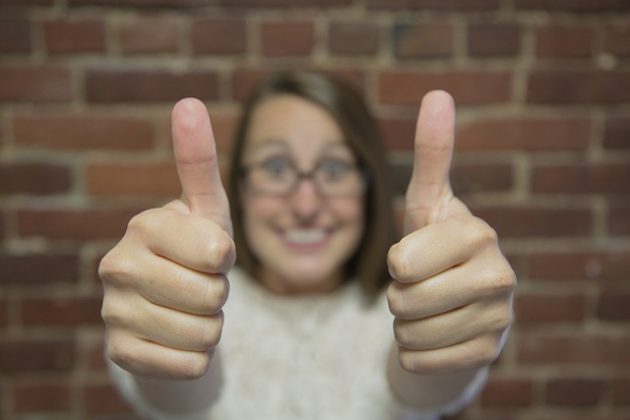 2 thumbs up represent positive feedback