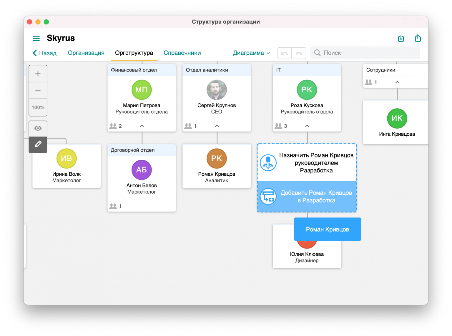 Pyrus управление проектами